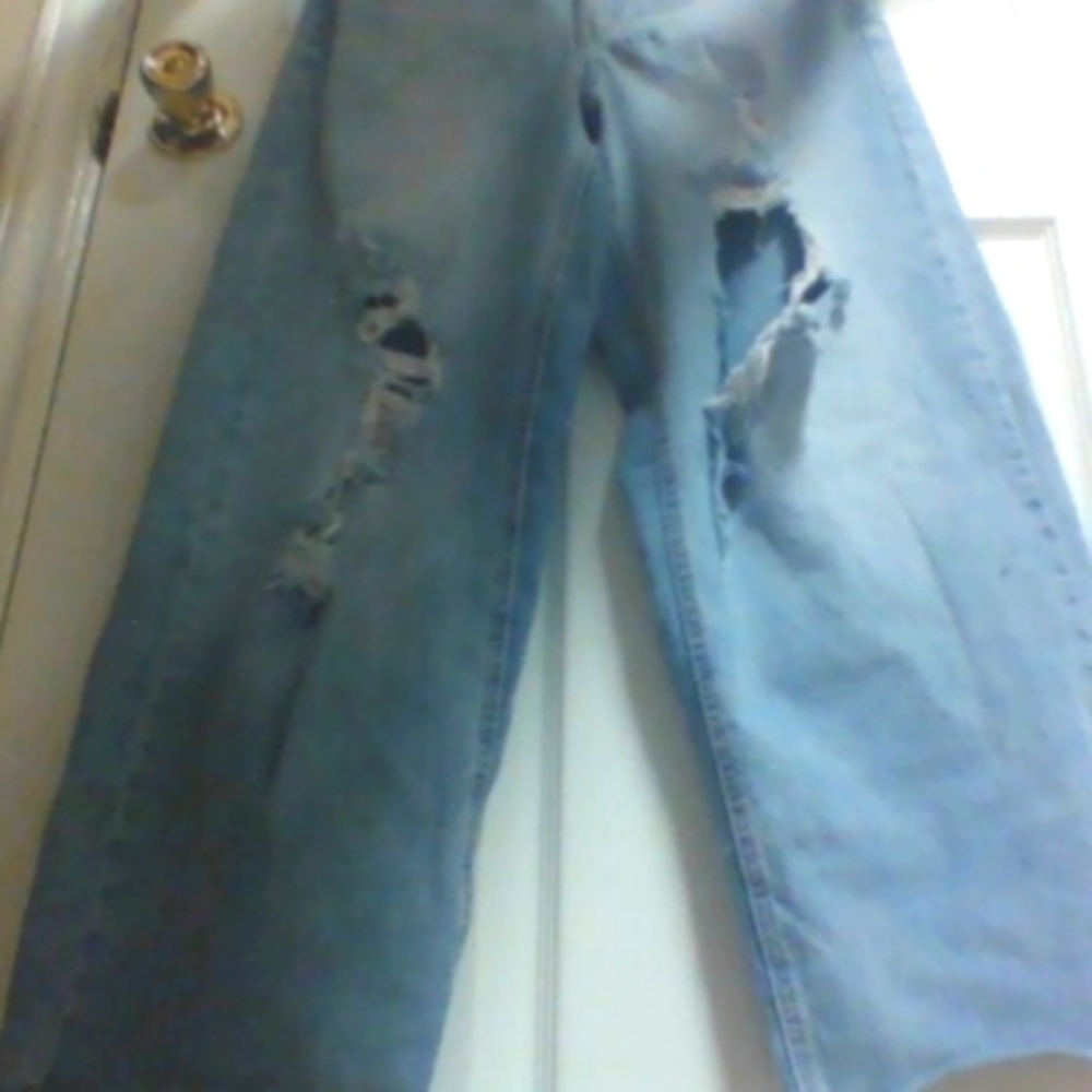 SCOOP, Size 4, light blue baggy jean
